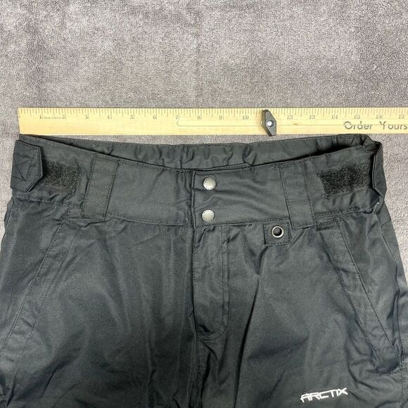 ARCTIX 5K Snow Pants Womens Size Medium Regular Fit Black Skiing Snowboarding - Picture 7 of 9